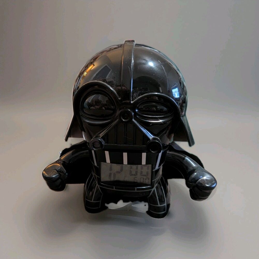 BulbBotz Star Wars Darth Vader Digital Alarm Clock Night Light Light-Up